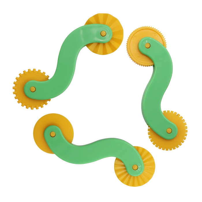 Anthony Peters - Set Of 3 Double-Ended Dough Wheels