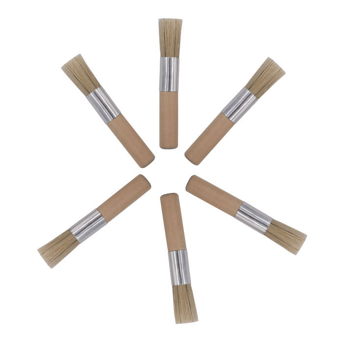 Anthony Peters - Set Of 6 Chunky Stencil Brushes - 14mm
