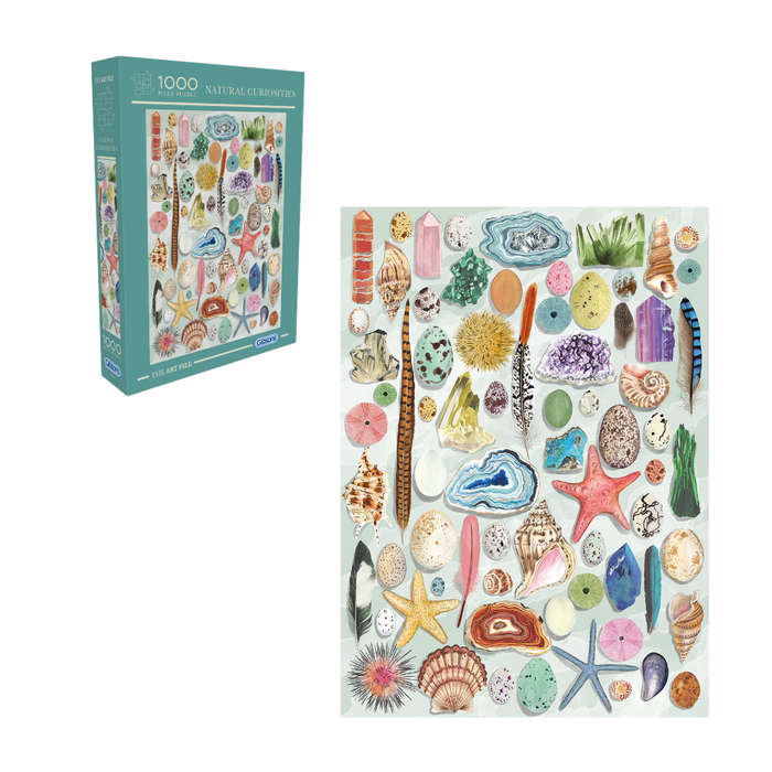 Gibsons - The Art File: Natural Curiosities - 1000 Piece Jigsaw Puzzle