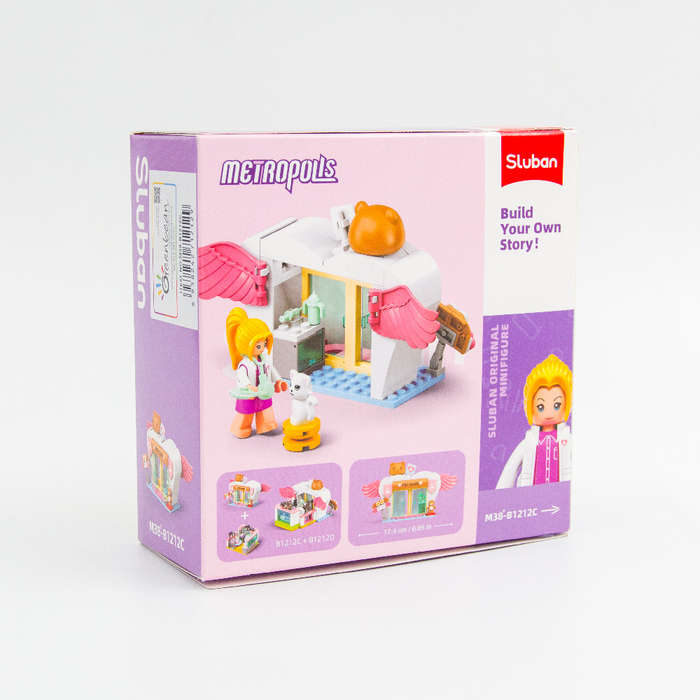 Sluban - Metropolis - Cute Pet Salon - 78pcs