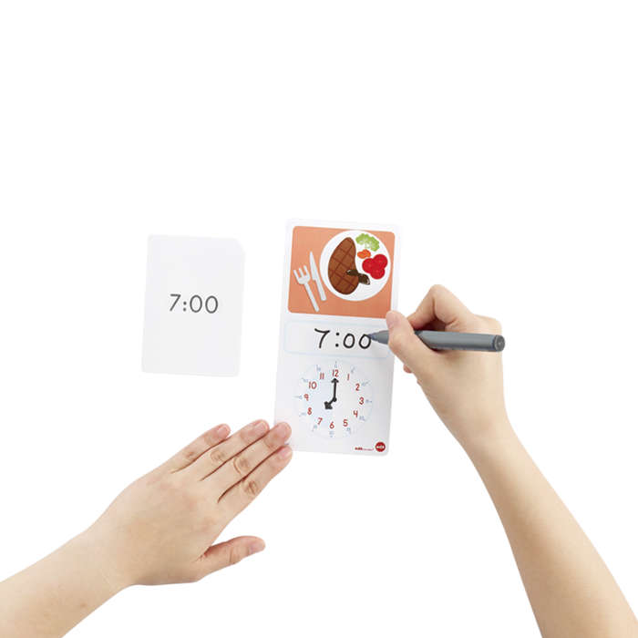 EDX Education - Clock Time Kit with Activity Cards - 36pcs