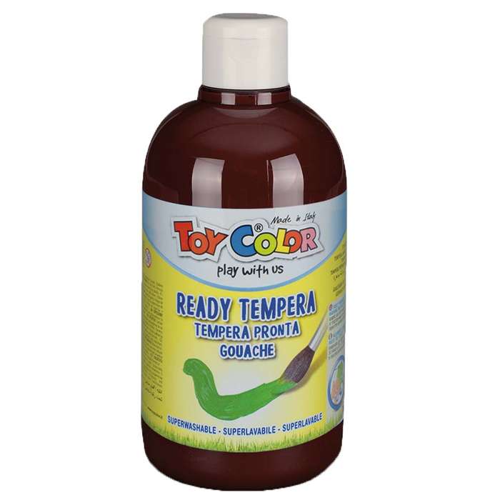 Toy Color - Superwashable Ready-Mix Tempera Paint for Kids - 500ml