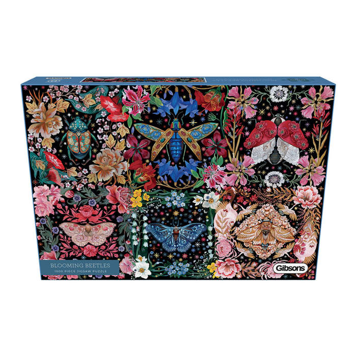 Gibsons - Blooming Beetles - 1000 Piece Jigsaw Puzzle