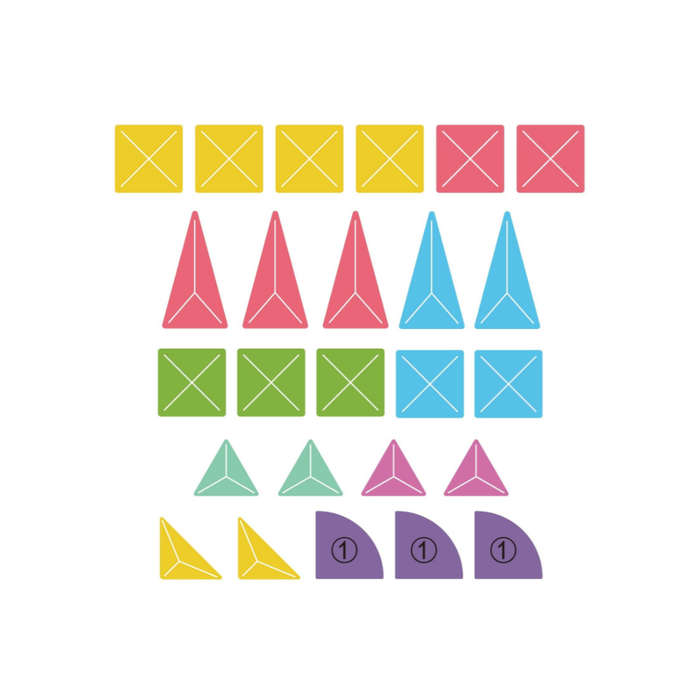 Magnetic Tiles - Space Adventure Set - 30 Pieces