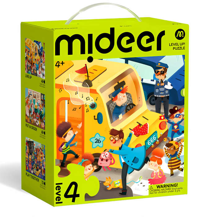 Mideer - Level Up Puzzles - Level 4: A Day Of Mine 48-72pcs