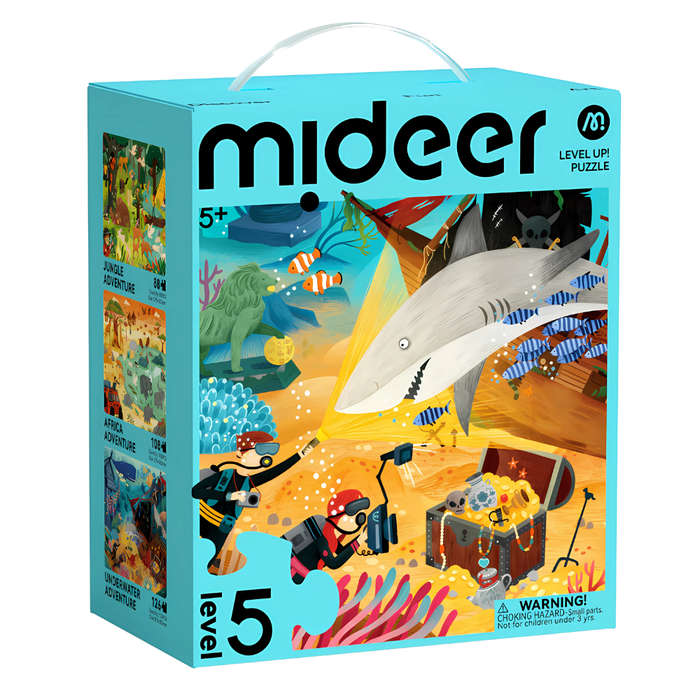 Mideer - Level Up Puzzles - Level 5: Wonderful Adventure 88-126pcs