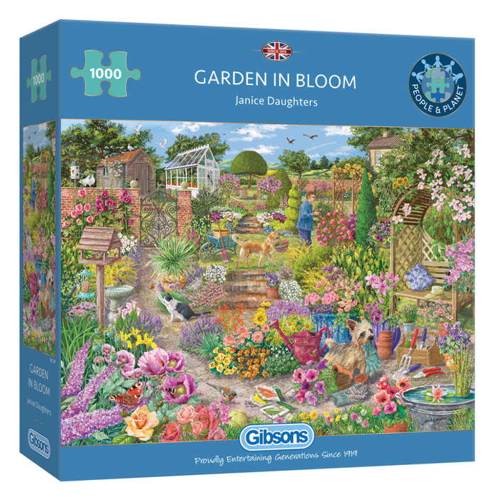Gibsons - Garden in Bloom - Jigsaw Puzzle - 1000pcs