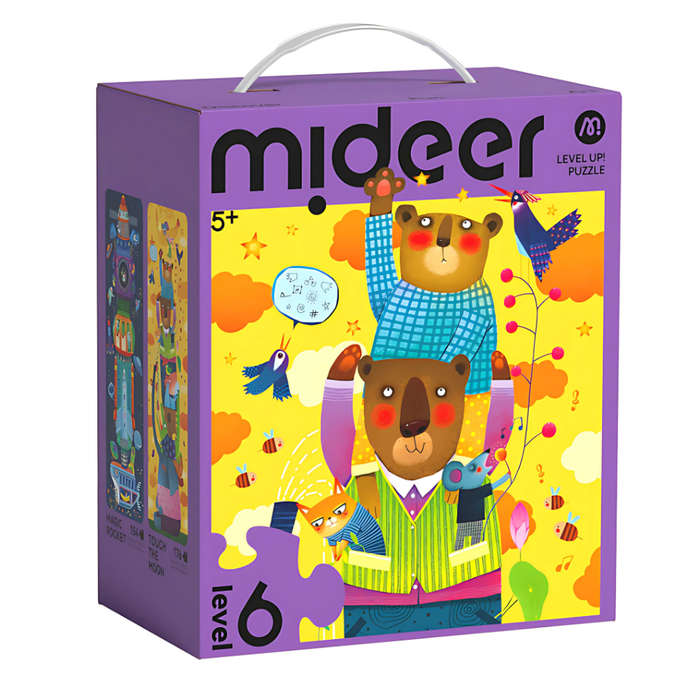 Mideer - Level Up Puzzles - Level 6: World Imagination 154-176pcs