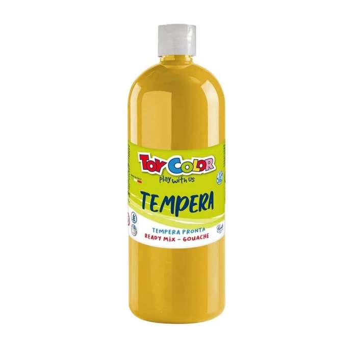 Toy Color - Superwashable Ready-Mix Tempera Paint for Kids - 1000ml