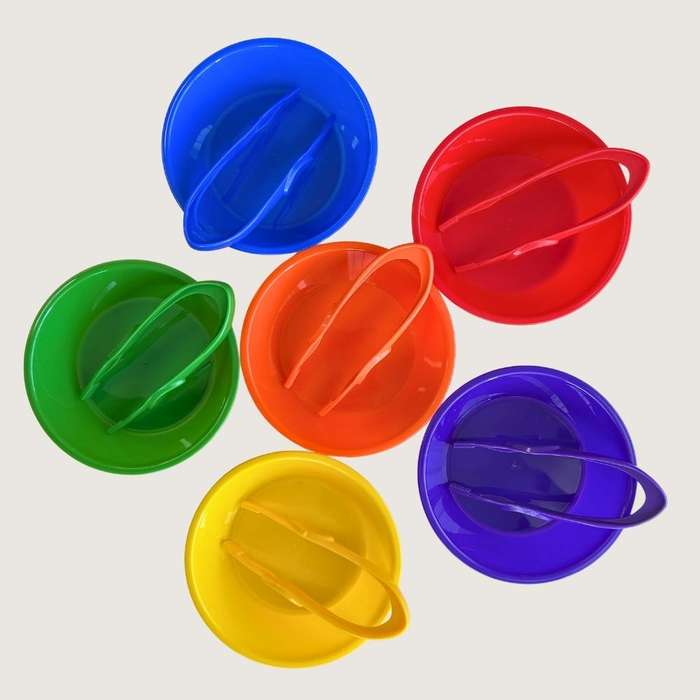 Greenbean - Colour Sorting Bowls and Tweezers Set - 12pcs