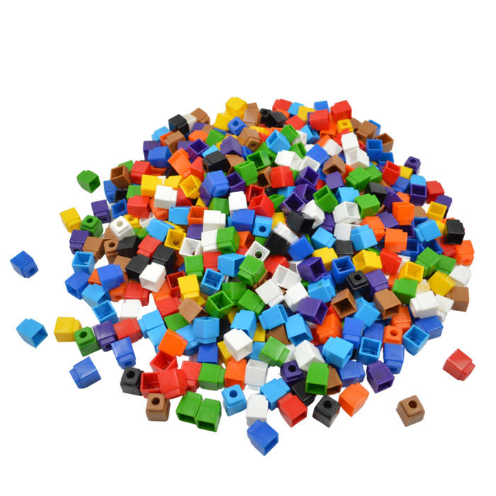 Greenbean - Unifix Cubes - Math Manipulatives - 500pcs