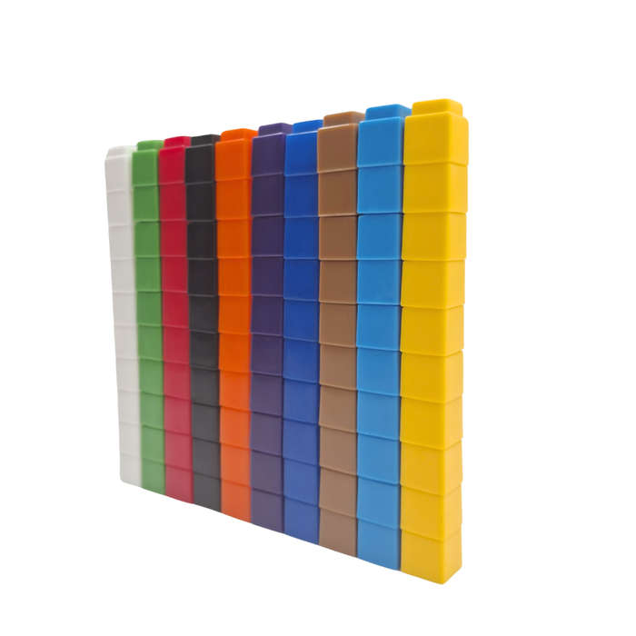 Greenbean - Unifix Cubes - Math Manipulatives - 100pcs