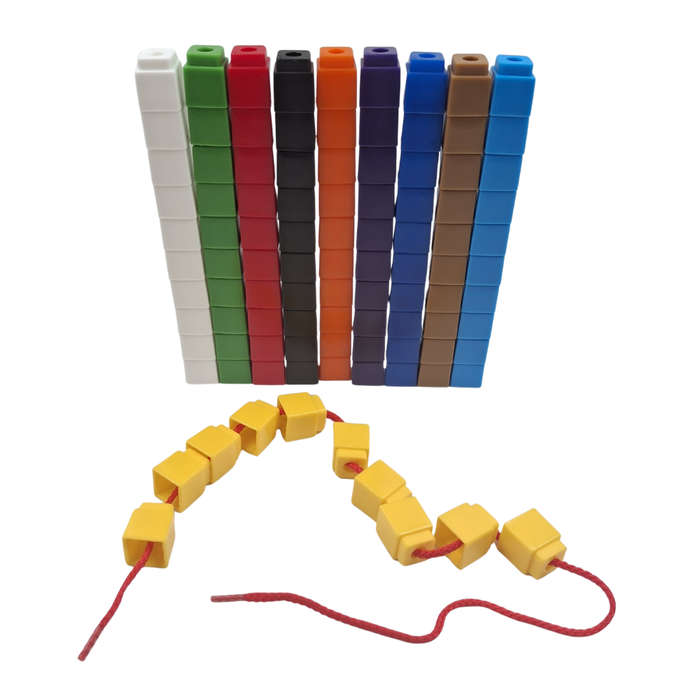 Greenbean - Unifix Cubes - Math Manipulatives - 100pcs