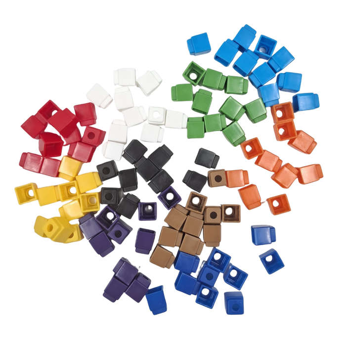 Greenbean - Unifix Cubes - Math Manipulatives - 100pcs