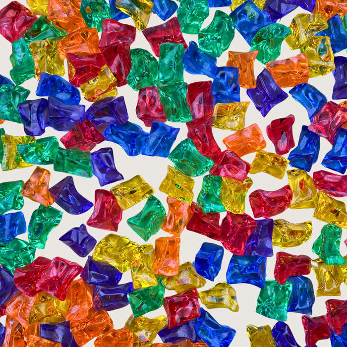 Greenbean - Translucent Gems - Sensory Math Manipulatives - 216pcs