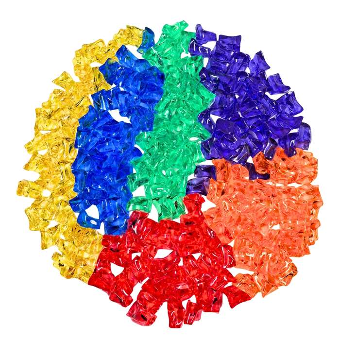 Greenbean - Translucent Gems - Sensory Math Manipulatives - 216pcs