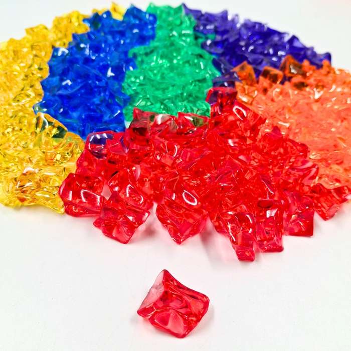 Greenbean - Translucent Gems - Sensory Math Manipulatives - 216pcs