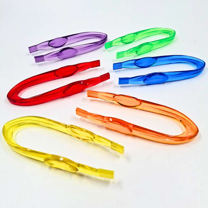Greenbean - Translucent Tweezers - Fine Motor Skills Tools - 6pcs