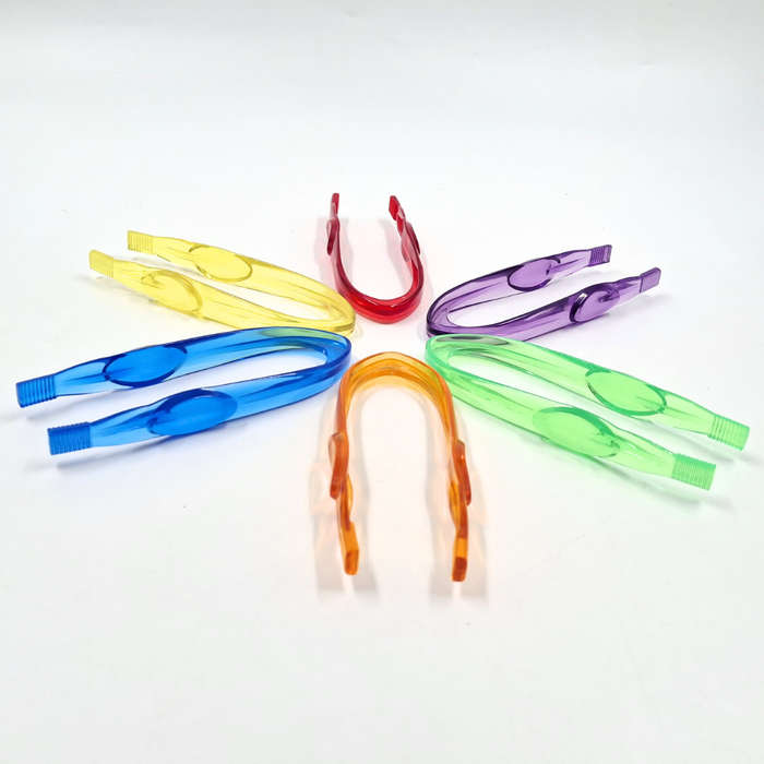 Greenbean - Translucent Tweezers - Fine Motor Skills Tools - 6pcs