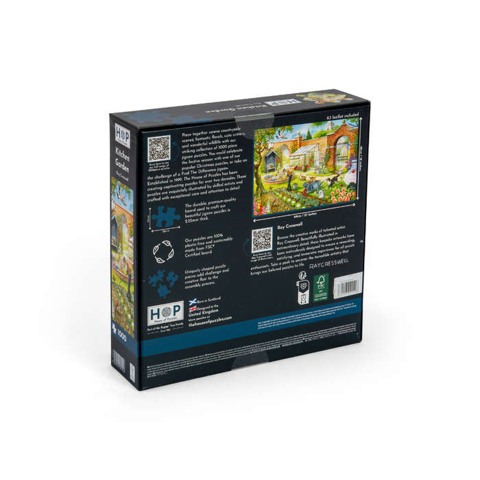 House of Puzzles - Kitchen Garden - 1000 Piece Jigsaw Puzzle