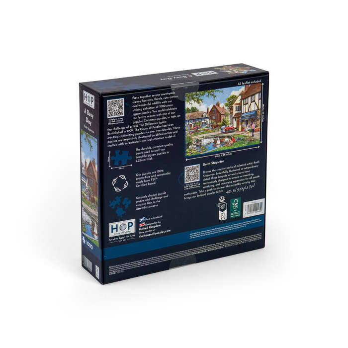 House of Puzzles - A Busy Day - 1000 Piece Jigsaw Puzzle