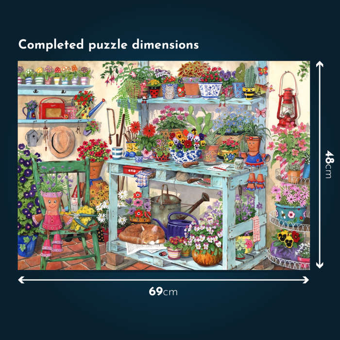 House of Puzzles - Going Potty - 1000 Piece Jigsaw Puzzle