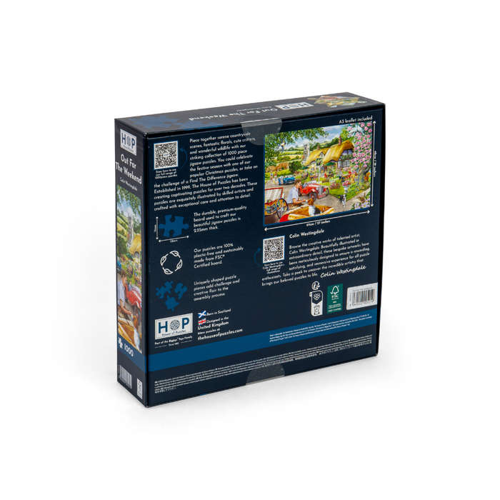 House of Puzzles - Out For The Weekend - 1000 Piece Jigsaw Puzzle