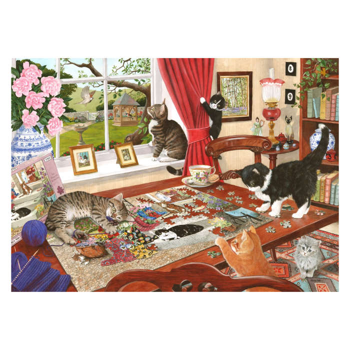 House of Puzzles - Puzzling Paws - 1000 Piece Jigsaw Puzzle
