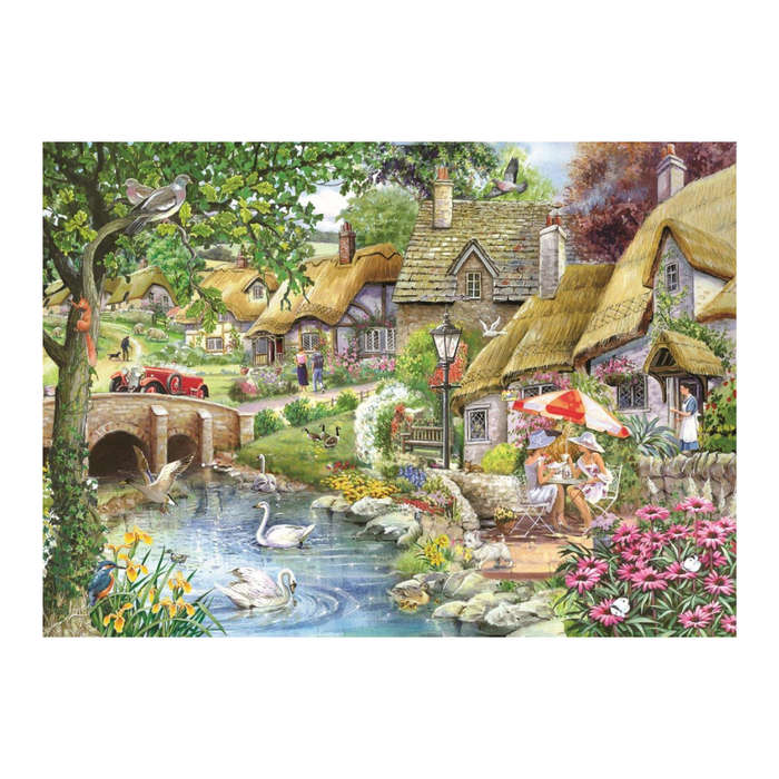 House of Puzzles - Morning Coffee - 1000 Piece Jigsaw Puzzle