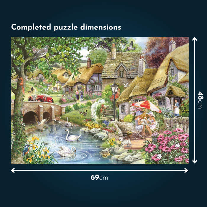 House of Puzzles - Morning Coffee - 1000 Piece Jigsaw Puzzle