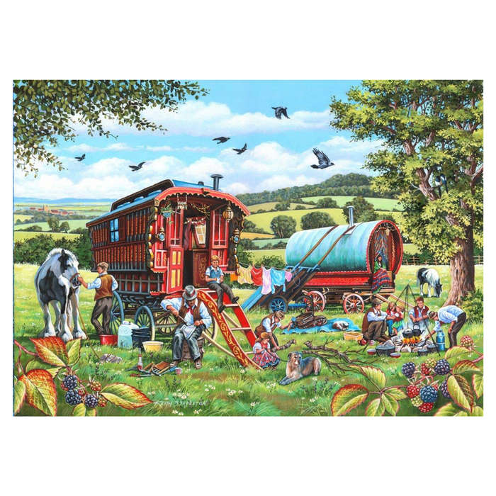 House of Puzzles - Pedlar Man - 1000 Piece Jigsaw Puzzle