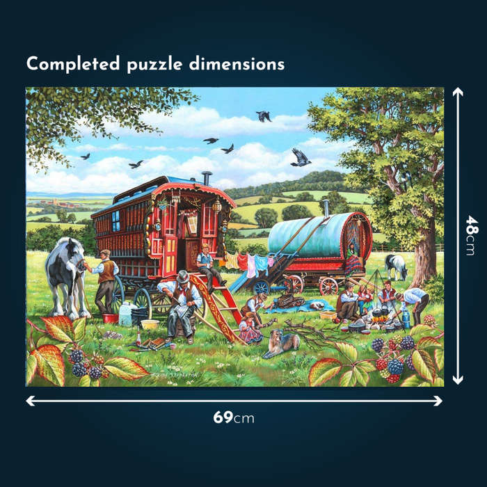 House of Puzzles - Pedlar Man - 1000 Piece Jigsaw Puzzle