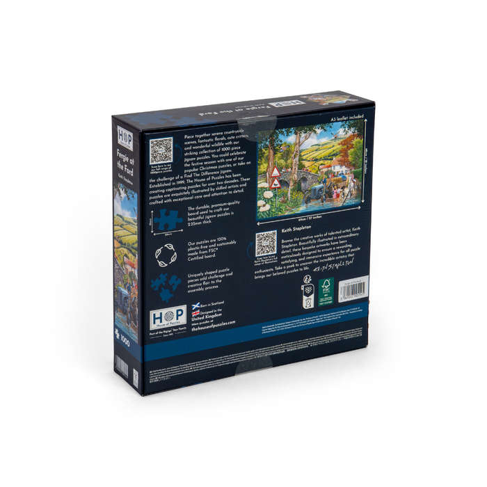 House of Puzzles - Fergie At The Ford - 1000 Piece Jigsaw Puzzle