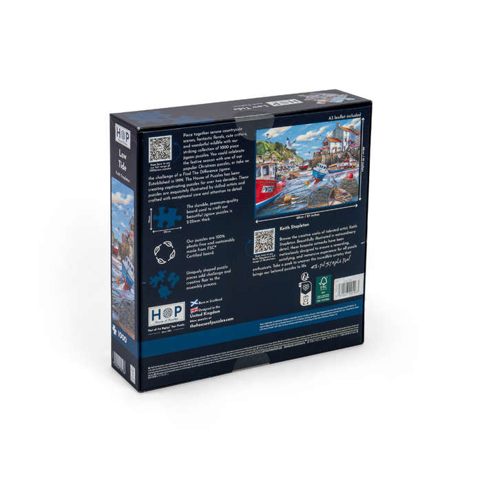 House of Puzzles - Low Tide - 1000 Piece Jigsaw Puzzle