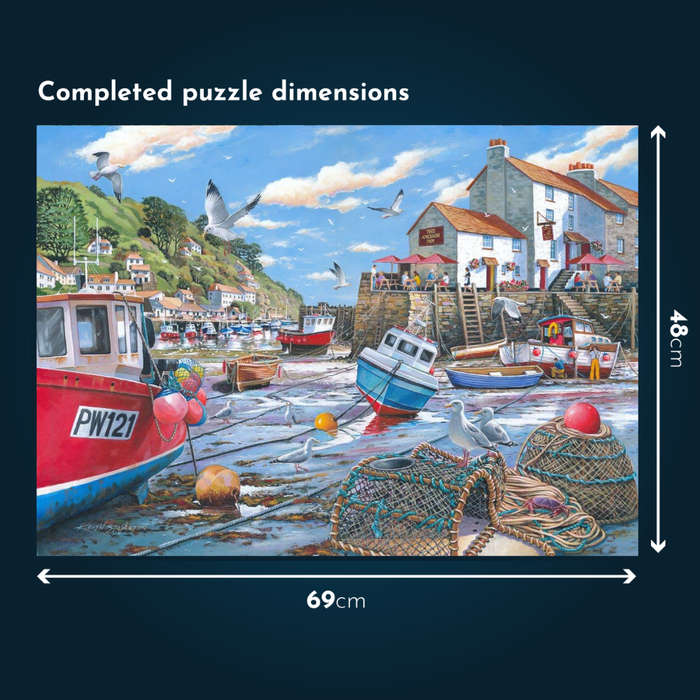 House of Puzzles - Low Tide - 1000 Piece Jigsaw Puzzle