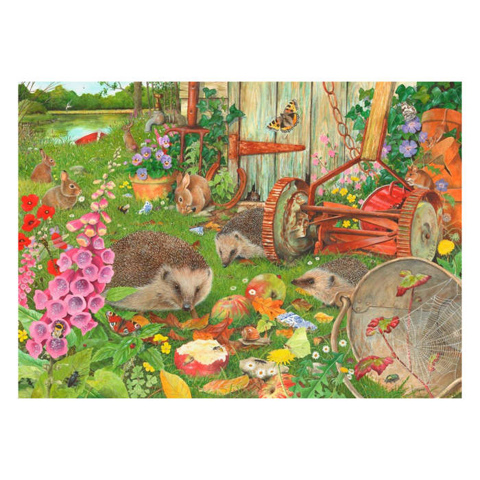 House of Puzzles - Bottom Of The Garden - 1000 Piece Jigsaw Puzzle