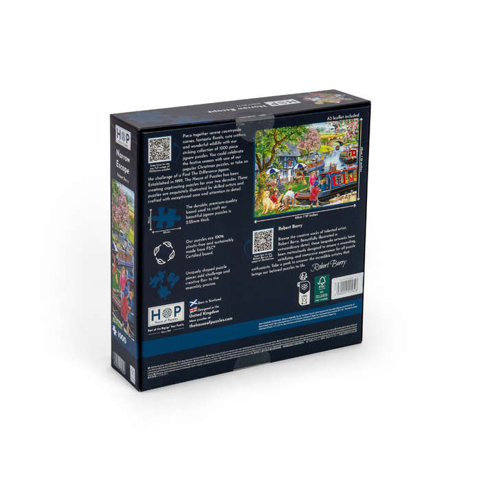 House of Puzzles - Narrow Escape - 1000 Piece Jigsaw Puzzle