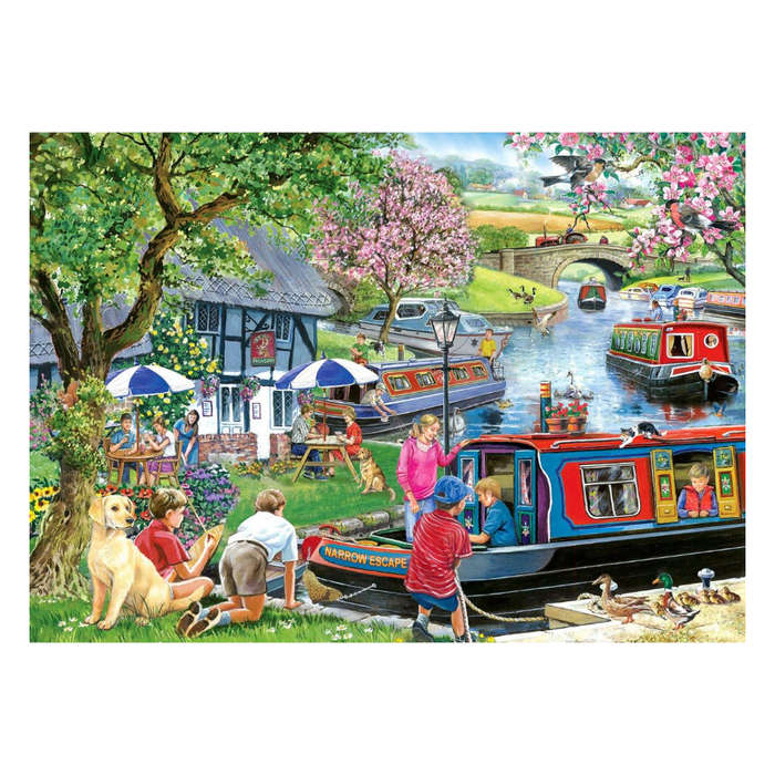 House of Puzzles - Narrow Escape - 1000 Piece Jigsaw Puzzle