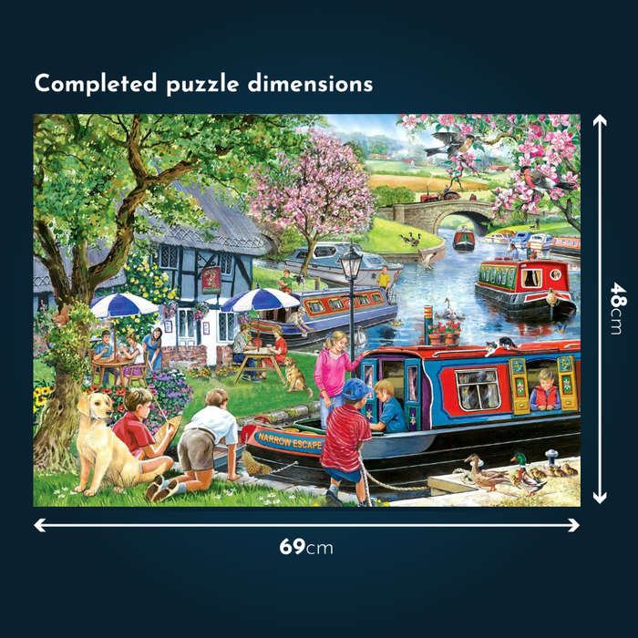 House of Puzzles - Narrow Escape - 1000 Piece Jigsaw Puzzle