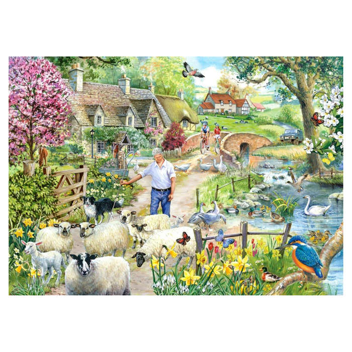 House of Puzzles - Shepherd's Lane - 1000 Piece Jigsaw Puzzle
