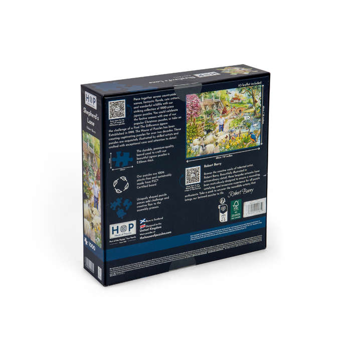 House of Puzzles - Shepherd's Lane - 1000 Piece Jigsaw Puzzle