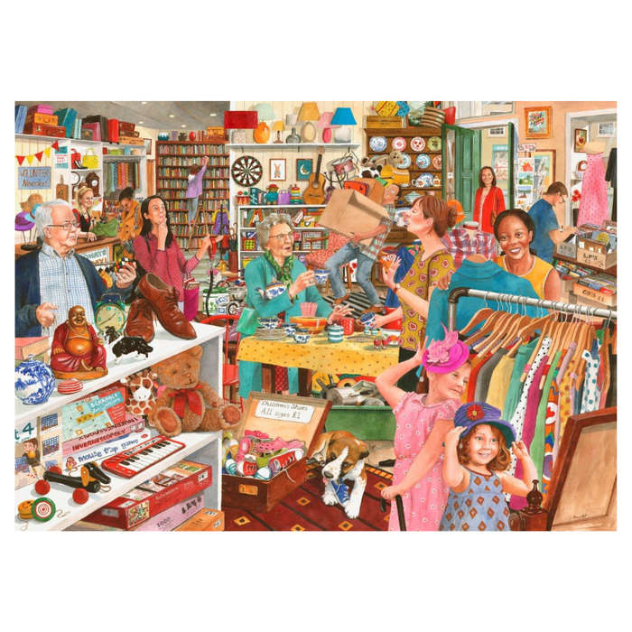 House of Puzzles - Charity Bargains - 1000 Piece Jigsaw Puzzle