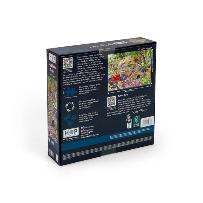 House of Puzzles - Hold On Tight - 1000 Piece Jigsaw Puzzle