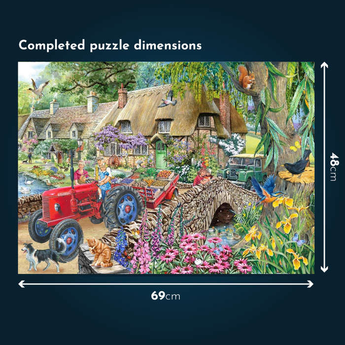 House of Puzzles - Hold On Tight - 1000 Piece Jigsaw Puzzle