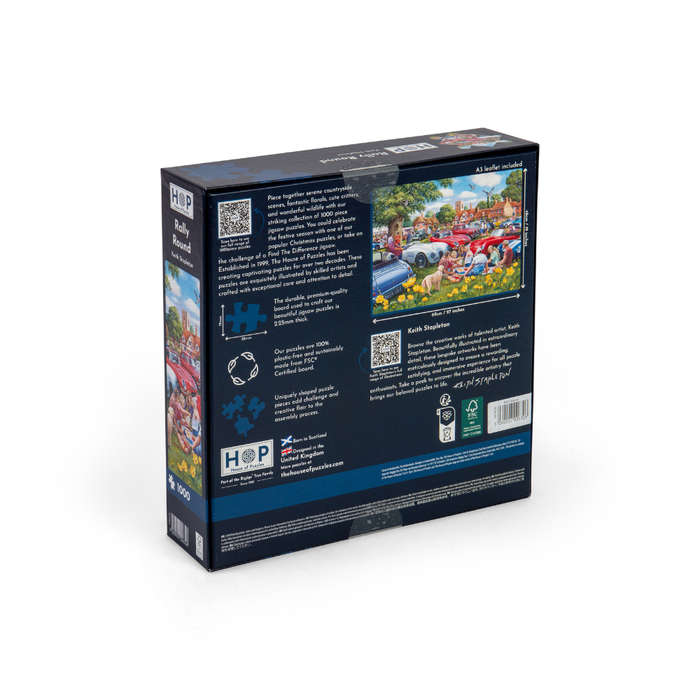 House of Puzzles - Rally Round - 1000 Piece Jigsaw Puzzle