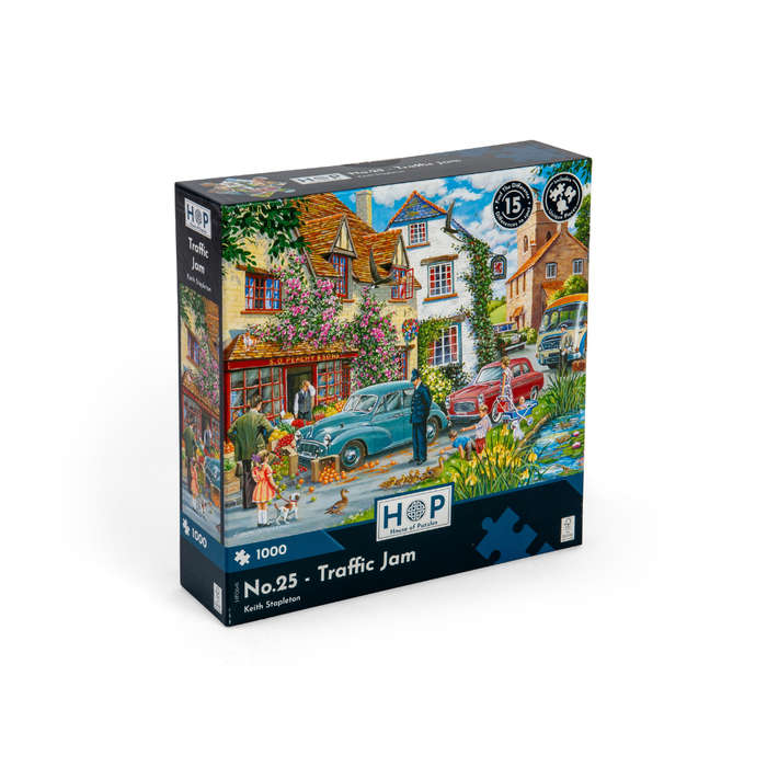 House of Puzzles - No.25 - Traffic Jam - 1000 Piece Jigsaw Puzzle