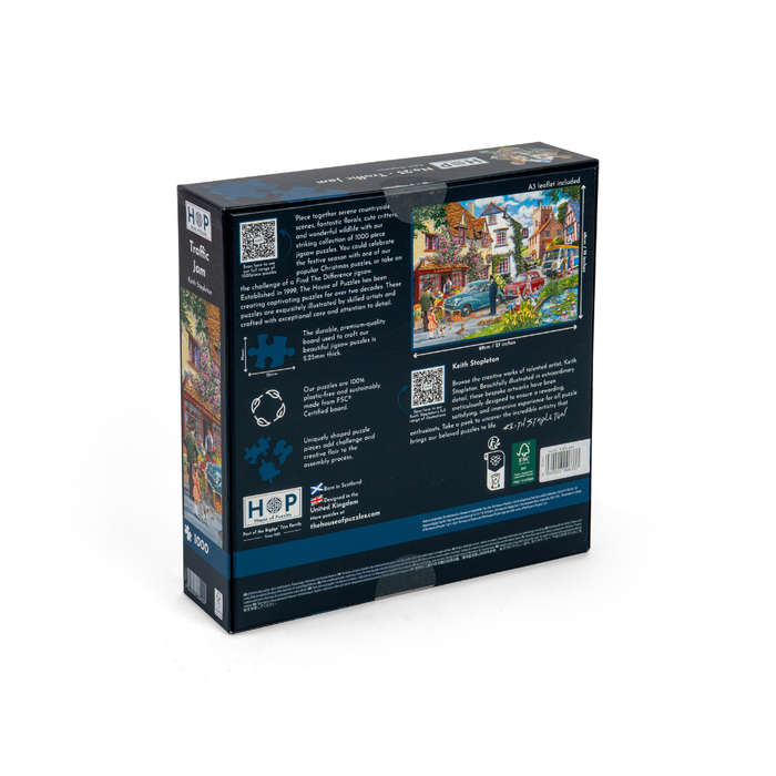 House of Puzzles - No.25 - Traffic Jam - 1000 Piece Jigsaw Puzzle