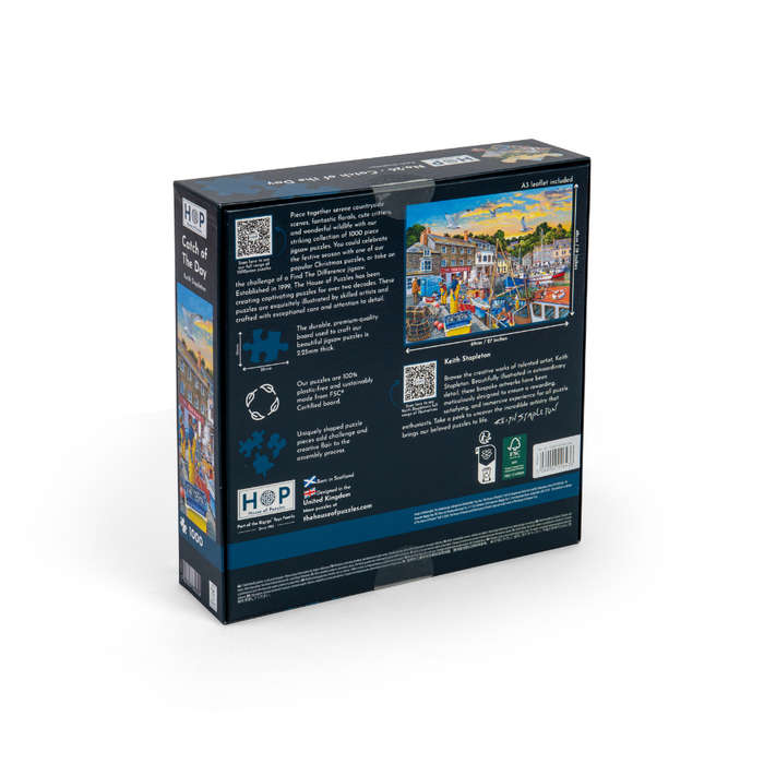 House of Puzzles - No. 26 - Catch of the Day - 1000 Piece Jigsaw Puzzle