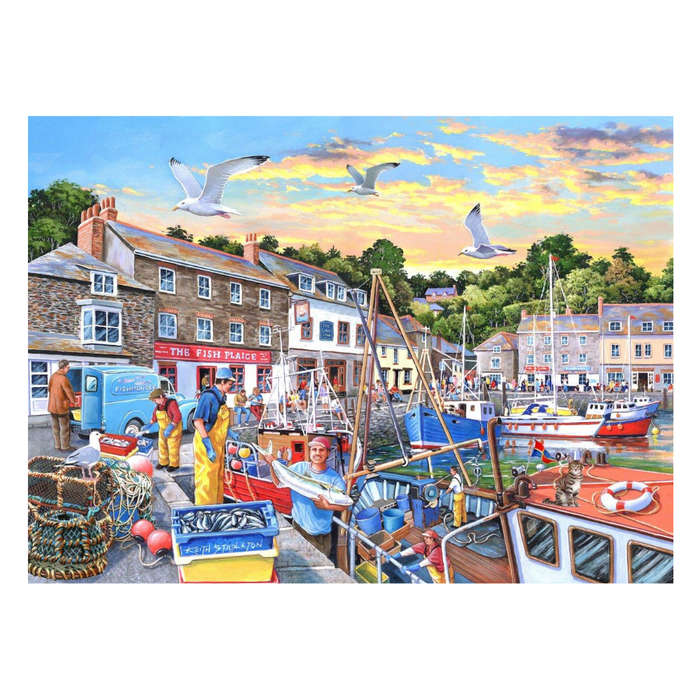 House of Puzzles - No. 26 - Catch of the Day - 1000 Piece Jigsaw Puzzle