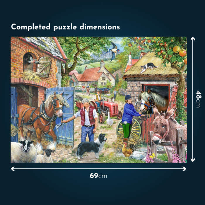 House of Puzzles - Appletree Lane - 1000 Piece Jigsaw Puzzle